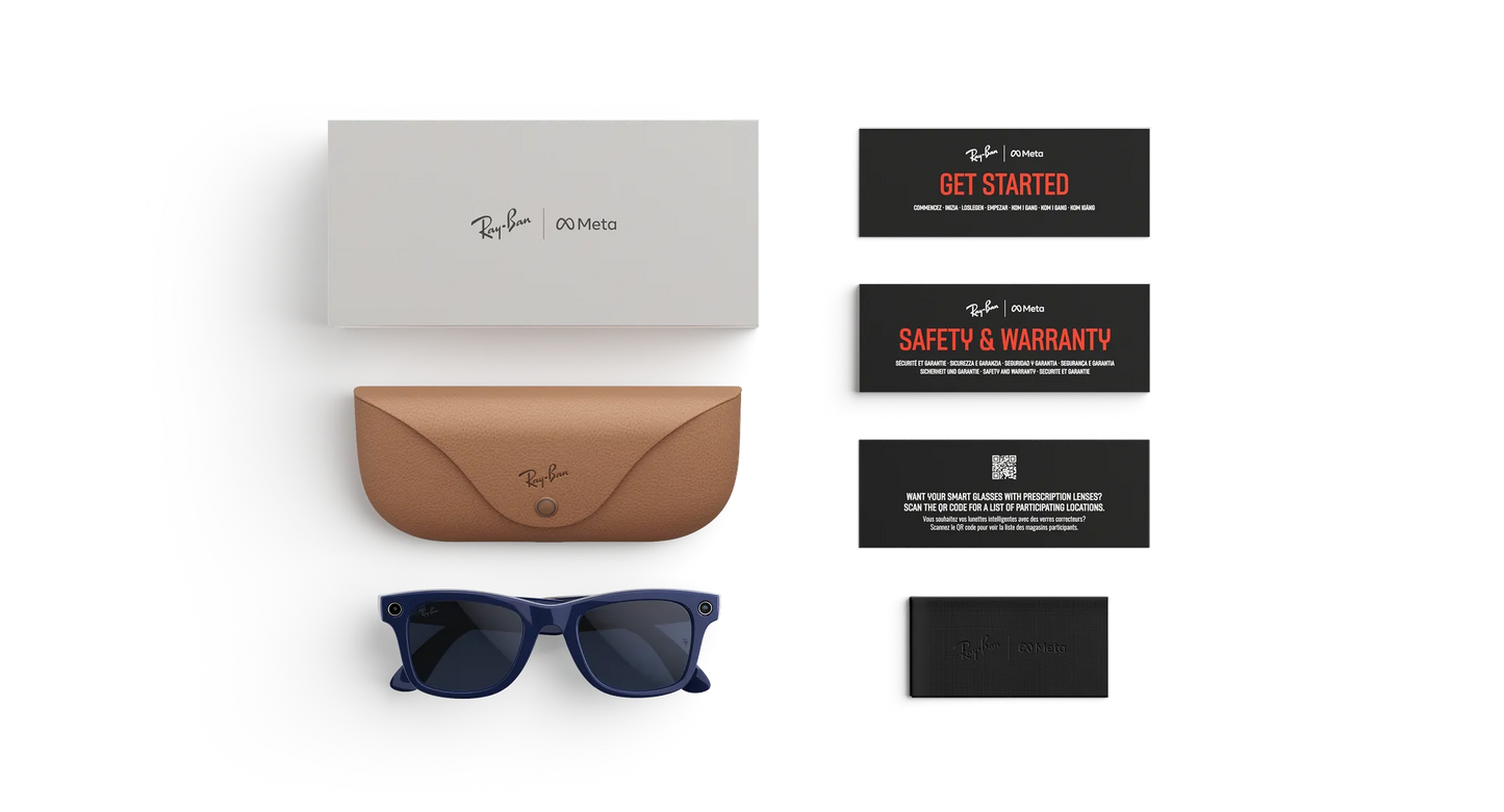 Meta Ray-Ban Wayfarer｜AI搭載スマートグラスの定番モデル